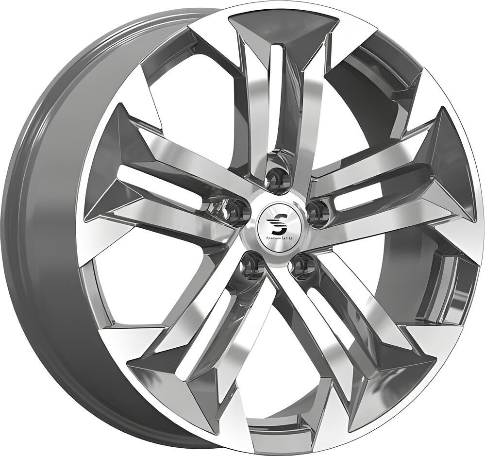 КиК КР015 Haval Dargo 7.5x19 5x114.3 ET 40 Dia 66.6 Diamond Gloss Graphite