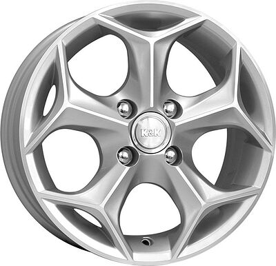 КиК Кристалл 6x15 5x108 ET 52.5 Dia 63.3 сильвер