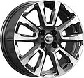 КиК КС1026 ZV_16_Vesta 6.5x16 4x100 ET 50 Dia 60.1 алмаз черный