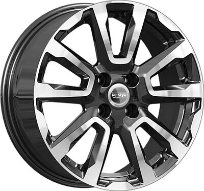 КиК КС1026 ZV_16_Vesta 6.5x16 4x100 ET 50 Dia 60.1 алмаз черный