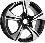 КиК КС1053 16_Tiggo 4 Pro 6.5x16 5x108 ET 33 Dia 60.1 алмаз черный