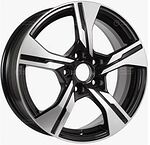 КиК КС1053 ZV 16_Q3_8U 6.5x16 5x112 ET 33 Dia 57.1 BK