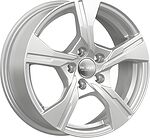 КиК КС1053 ZV 16_Q3_8U 6.5x16 5x112 ET 33 Dia 57.1 сильвер
