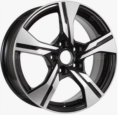 КиК КС1053 ZV 16_Qashqai 6.5x16 5x114.3 ET 40 Dia 66.1 BK