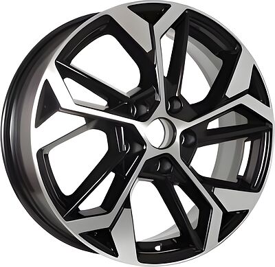 КиК КС1062 ZV 17_Kaptur/Arkana 6.5x17 5x114.3 ET 45 Dia 66.1 алмаз черный