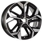 КиК КС1062 ZV 17_Tiguan 6.5x17 5x112 ET 38 Dia 57.1 алмаз черный