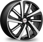 КиК КС1111 ZV18Bestune 7x18 5x114.3 ET 33 Dia 67.1 алмаз черный