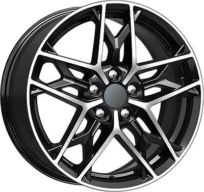 КиК КС894 7.5x17 5x114.3 ET 45 Dia 60.1 Алмаз черный