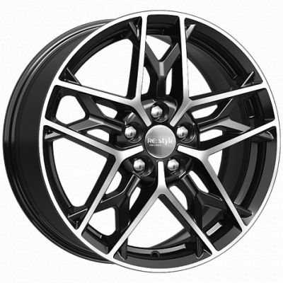 КиК КС894 ZV Camry V7 7.5x17 5x114.3 ET 45 Dia 60.1 алмаз черный