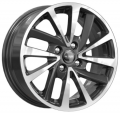 КиК КС899 15_Granta FL 6x15 4x100 ET 36 Dia 60.1 алмаз черный