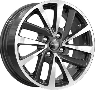 КиК КС899 6x15 4x100 ET 36 Dia 60.1 Алмаз черный