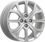 КиК КС945 6x15 4x100 ET 50 Dia 60.1 Сильвер