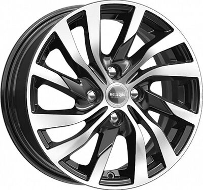 КиК Lada Vesta КС882 6x15 4x100 ET 50 Dia 60.1 алмаз черный