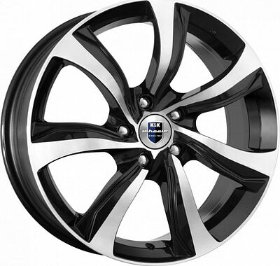 КиК Либерти 7x17 4x100 ET 45 Dia 67.1 алмаз черный