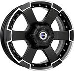 КиК М56 7x16 6x139.7 ET 20 Dia 110.1 алмаз черный