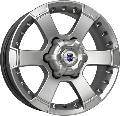 КиК М56 7x16 6x139.7 ET 38 Dia 108.1 дарк платинум