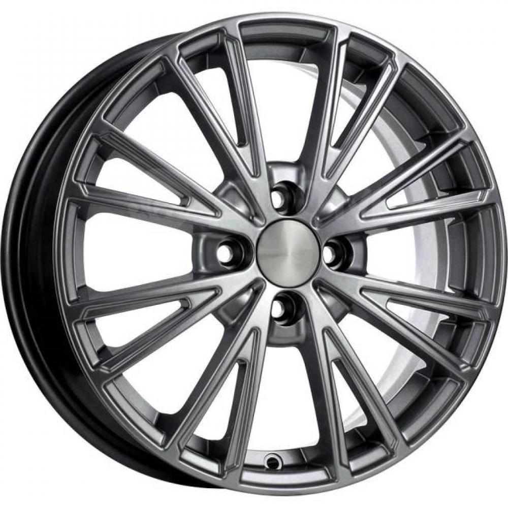 КиК Меандр 6x16 4x108 ET 47.5 Dia 63.35 дарк платинум