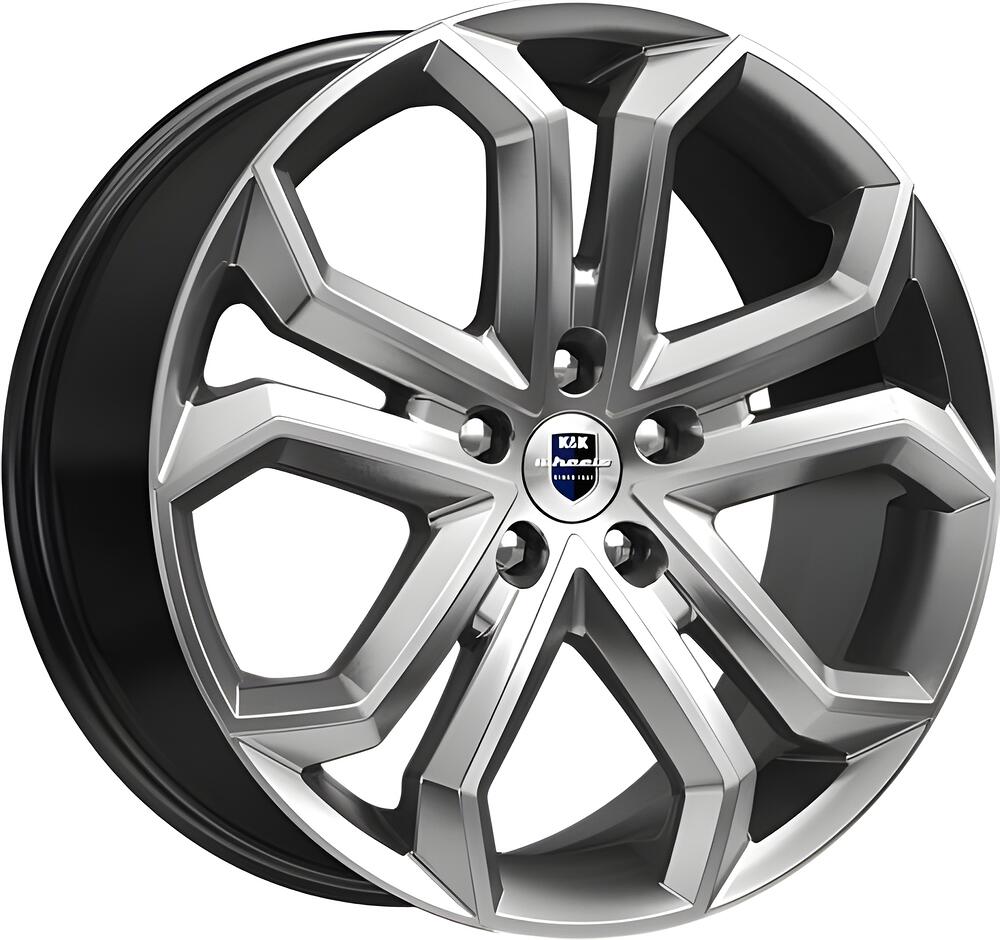 КиК Пандора 8.5x19 5x108 ET 48 Dia 63.35 дарк платинум