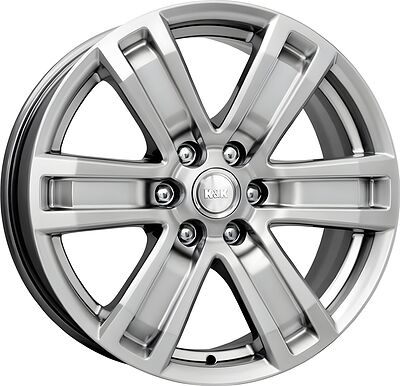 КиК R7 Рольф 7x16 6x139.7 ET 38 Dia 67.1 сильвер