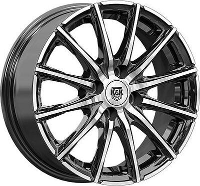 КиК Сандал 6x15 4x108 ET 45 Dia 63.35 алмаз черный