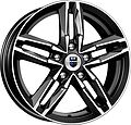 КиК Sayan 6x16 5x114.3 ET 45 Dia 67.1 алмаз черный