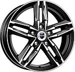 КиК Sayan 6x16 5x112 ET 48 Dia 57.1 алмаз черный