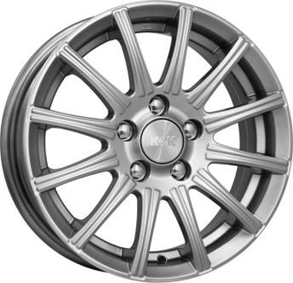 КиК Сиеста 5.5x14 4x100 ET 43 Dia 60.1 блэк платинум