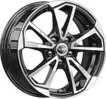 КиК Skoda RapidКС1005 6x15 5x100 ET 38 Dia 57.1 алмаз черный