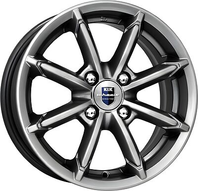КиК Sportline 6x14 4x100 ET 30 Dia 67.1 дарк платинум