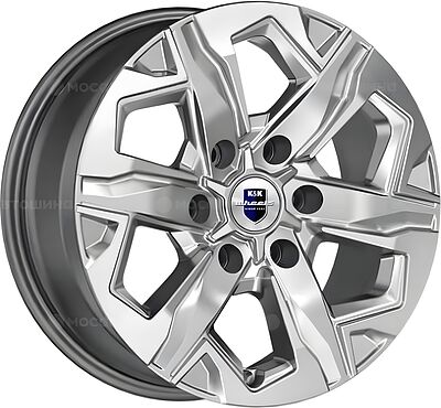 КиК Тейт 7.5x17 6x139.7 ET 45 Dia 93.1 блэк платинум