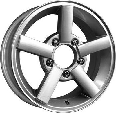 КиК Титан 6.5x16 5x139.7 ET 40 Dia 98.1 сильвер