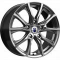 КиК Твист 7.5x17 5x112 ET 51 Dia 57.1 дарк платинум