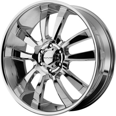 KMC KM673 9x22 5x150 ET 35 Dia 110 Chrome