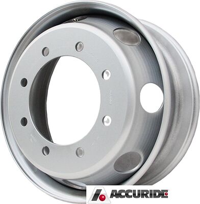 Kronprinz 195-3101012-01 6.75x19.5 8x275 ET 136 Dia 221 Silver