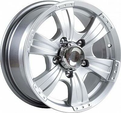 Kronprinz FL 615004 6815 5.5x15 4x98 ET 32 Dia 58 silver