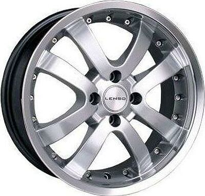 Lenso PL 5.5x14 4x100 ET 38 Dia 73 silver