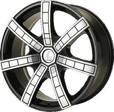 Lenso Riviera 8.5x20 5x112/120 ET 43 Dia 74.1 BKF