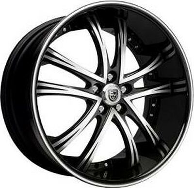 Lexani LSS55 9x22 5x112 ET 35 Dia 74.1 SS Chrome Lip
