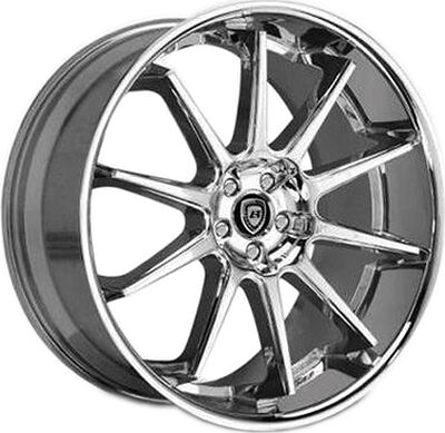 Lexani R10 8.5x20 5x130 ET 40 Dia 74.1 Chrome