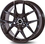 Lizardo 177 XH186 7x17 4x100 ET 38 Dia 60.1 B (Black)