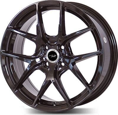 Lizardo 177 XH186 7x17 4x100 ET 38 Dia 60.1 B (Black)
