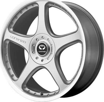 Lorenzo WL28 8.5x21 5x114 ET 35 Dia 74.1 Silver