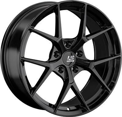 LS FlowForming RC66 8x18 5x108 ET 45 Dia 63 BK