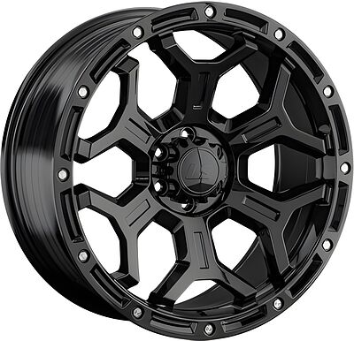 LS FlowForming RC68 9x17 6x139.7 ET 15 Dia 106.1 BK