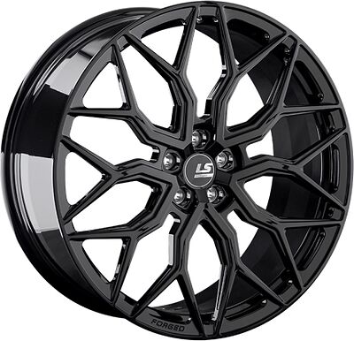 LS Forged LS FG13 9.5x21 5x114.3 ET 38 Dia 67.1 BK