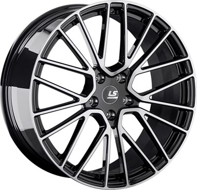 LS Forged LS FG17 11x21 5x130 ET 49 Dia 71.6 BK