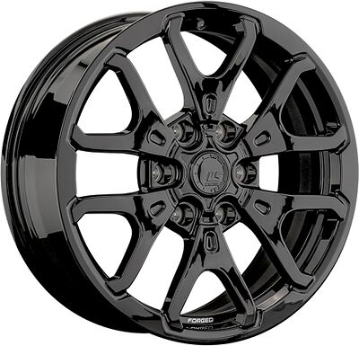 LS Forged LS FG20 8x18 6x139.7 ET 36 Dia 100.1 BK