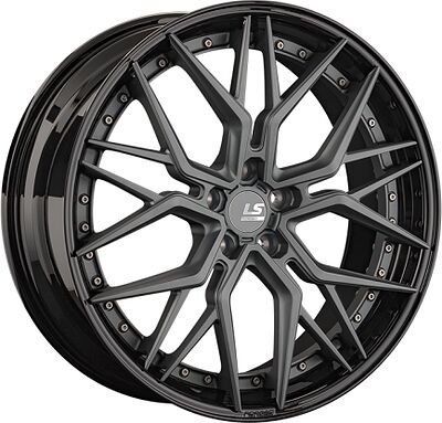 LS Forged LS FG35 9x22 5x120 ET 43 Dia 72.6 MGM/BK