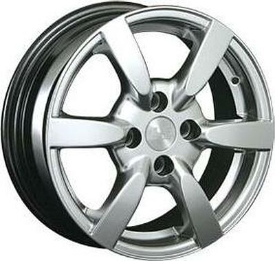 LS ZT386 5.5x14 4x100 ET 40 Dia 73.1 silver