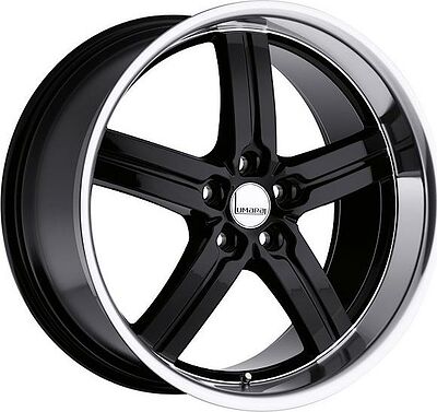 Lumarai Morro 8x17 5x114.3 ET 37 Dia 60.1 Gloss Black Mirror Lip